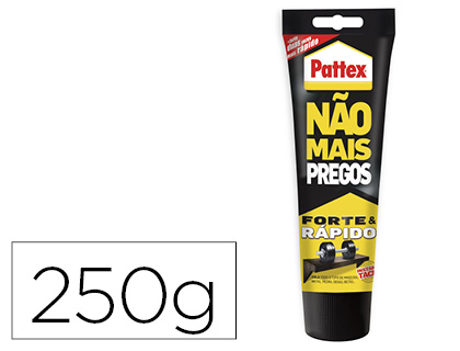 Cola pattex adesiva nao mais pregos 250 gr