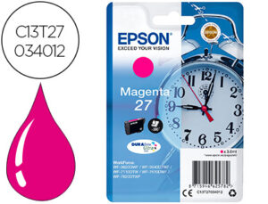 Tinteiro epson 27 wf-3620 / 711 0/ 7610 / 7620 magenta 300 pag