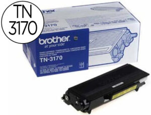 Toner laser tn-3170 preto de alta capacidade