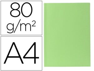 Classificador liderpapel DIN A4 verde 80g/m2