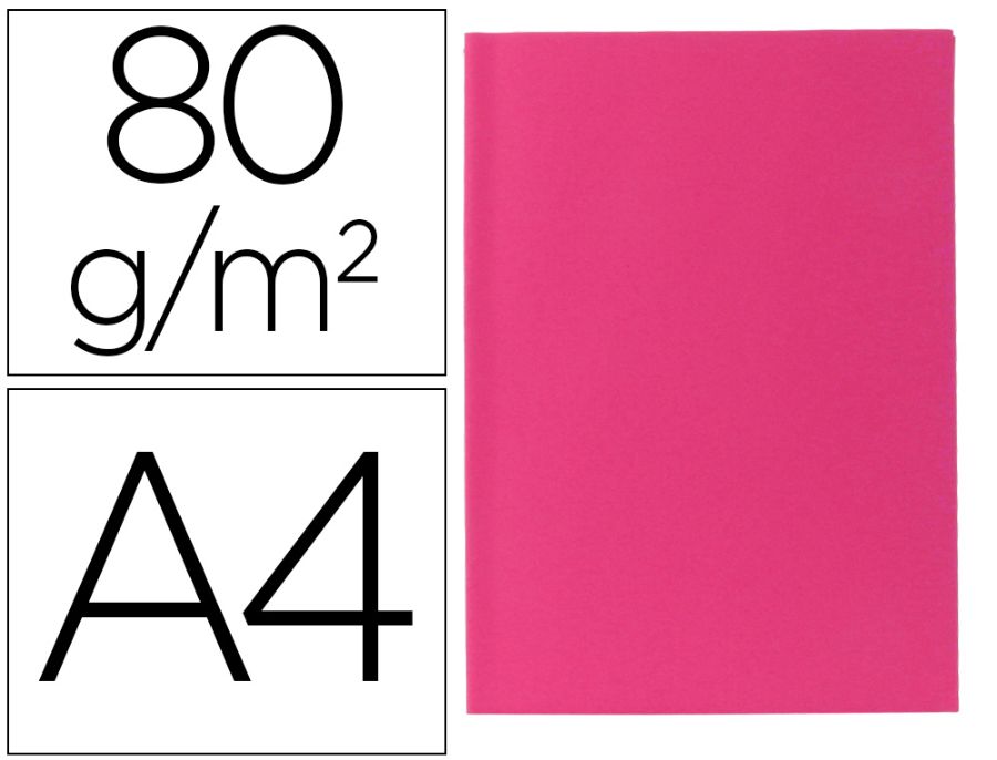 Classificador liderpapel DIN A4 fúcsia 80g/m2