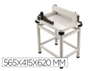 Mesa para guilhotina q-connect kf16916 manual profissional comprimento de corte 330 mm 565x415x620 mm