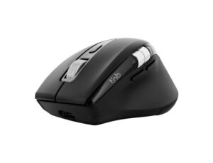 Rato tnb infinite iclik sem fios dupla roda USB tipo A 3200 DPI sete botões cor preta