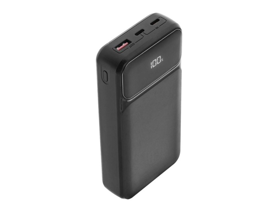Powerbank tnb 20000 mAh para portáteis 65 w USB-C + 2x USB-A cor preta